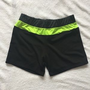 Women’s Love Nation Black Stretch Shorts